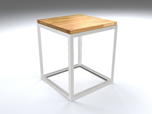 Mesa Living Metal Y Madera