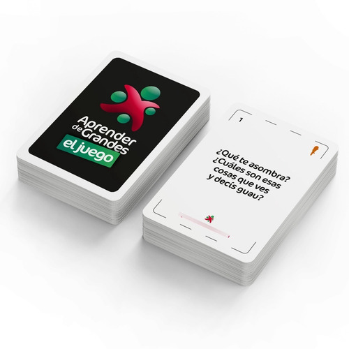 Aprender De Grandes - Juego De Cartas Para Conversar Y Jugar