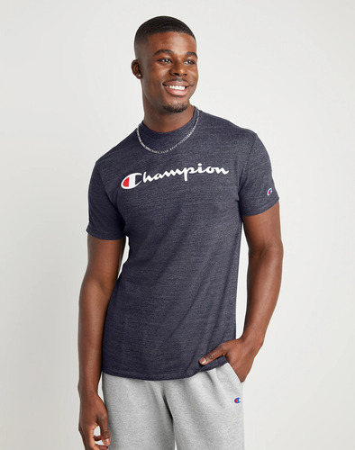 Polera Hombre Champion Graphic Powerblend Tee