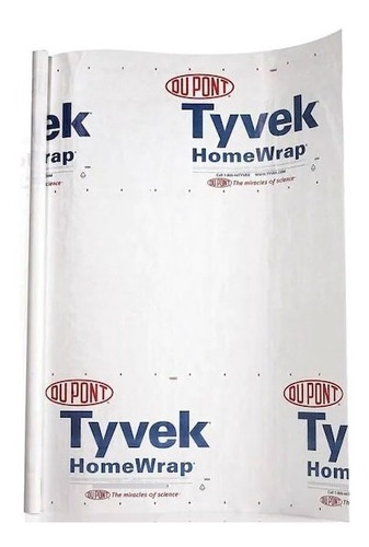 Membranas Tyvek Hidrofugas 28 Mts 3x100 (0.9x30.5m)