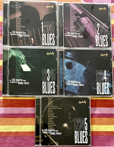 Bobby Flores Los 100 Mejores Temas De Blues 5 Cds