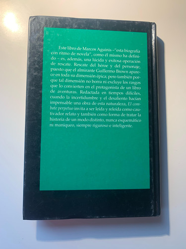 El Combate Perpetuo,marcos Aguinis. Editorial Altaya