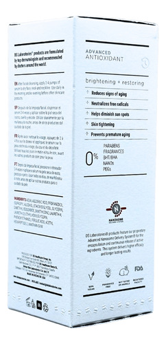 Ds Laboratories Advanced Antioxidant Serum 30ml