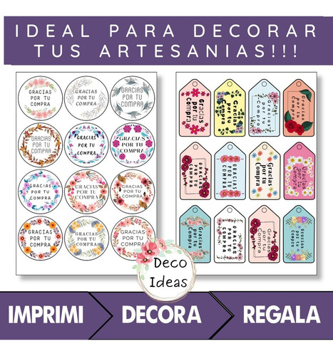 Imagen 5 de 5 de Kit Imprimible Para Emprendedores A Color Pdf Listo Imprimir
