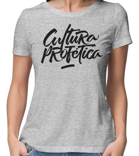 Remera Mujer Cultura Profetica 100% Algodón Calidad Premium