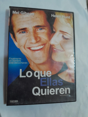 Dvd - Lo Que Ellas Quieren ' Mel Gibson / Helen Hunt ,orig 