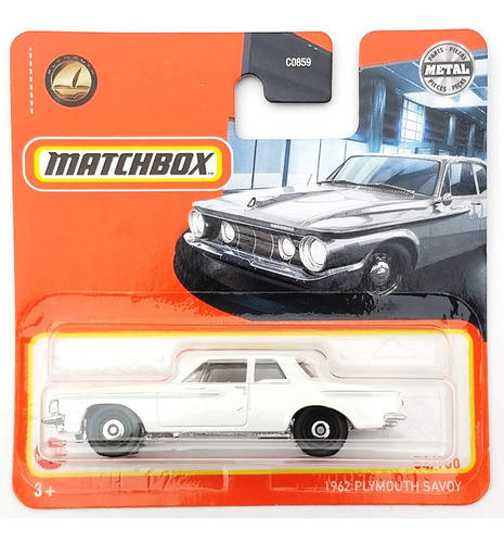 Matchbox Plymouth Savoy 1962 Clasico Original Coleccion