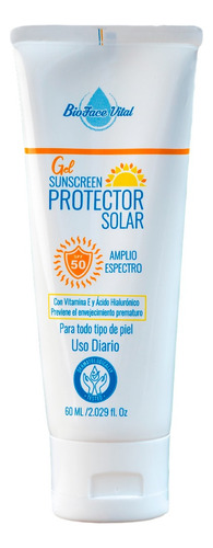 Protector Solar Spf 50 X 60ml - mL a $1350