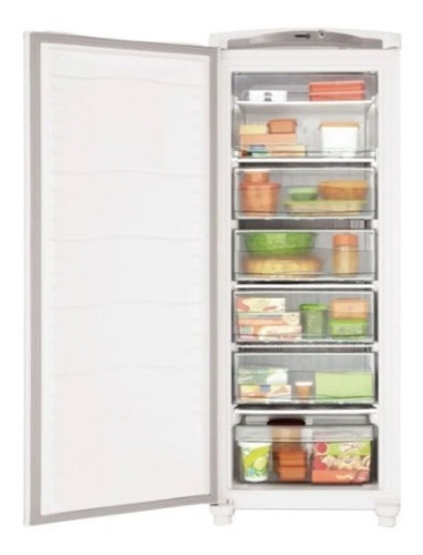 Imagen 2 de 5 de Freezer Vertical Whirlpool Blanco 231litros Wvu27d1 Digiya