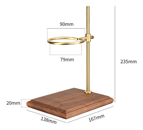 Soporte Para Máquina De Café Para El Hogar, Marrón