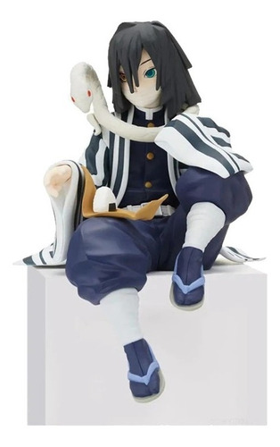 Figura Obanai Iguro - Demon Slayer 10 Cm Sentado