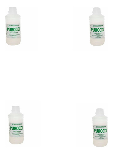 Alcohol Etilico Purocol 96 º X 250 Cc X 20u