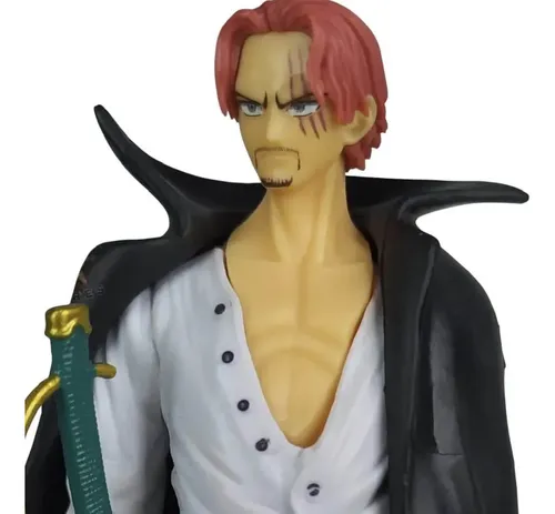 Action Figure Shanks Red-haired One Piece 18 Cm Sem Caixa