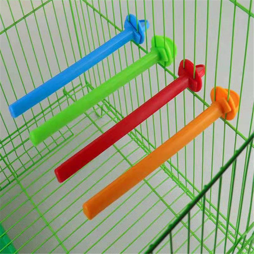Bird Stand, 5 Unidades De Poleiros De Cores Brilhantes, Ferr