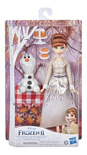 Muñeca Frozen Ii Anna Y Olaf 