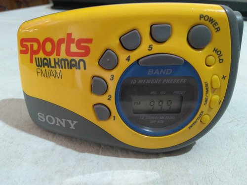 Radio Deportiva Digit Sony Walkman Srf-m78 Fm/am Impecable!! (Usado)
