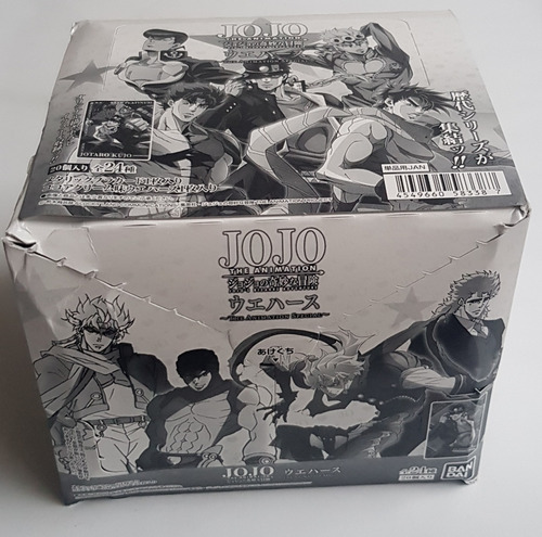 Imagen 1 de 10 de Jojo's Bizarre Adventure The Animation Special Bandai Wafer