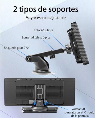 Estéreo Inalámbrico Pantallas Tactil 10 For Apple Carplay
