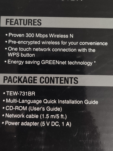 Router Trendnet N 300