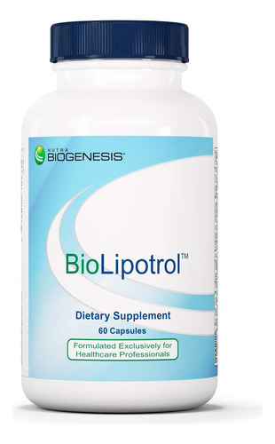 Nutra Biogenesis Biolipotrol - Niacina Y Coq10, 60 Cápsulas