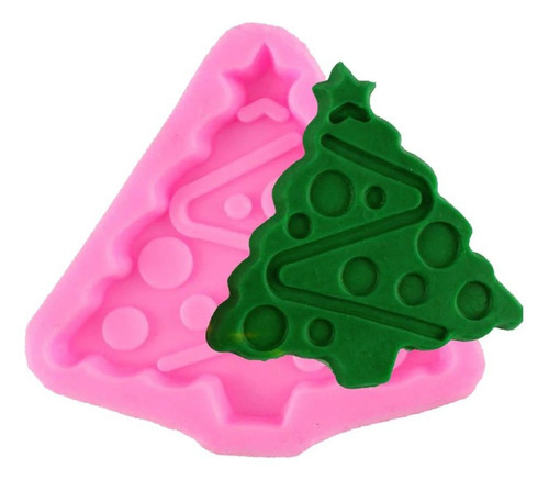Molde De Silicone Árvore De Natal N4 - 1un - Molds Planet