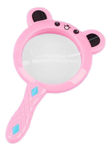 Lupa Infantil, Lupa De Vidro De Leitura, Brinquedo De Rosa
