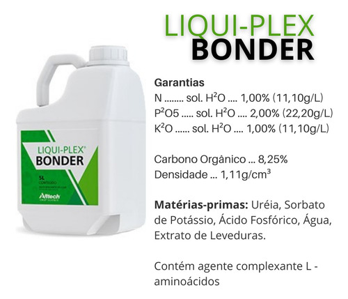 Fertilizante Foliar Liqui-plex Bonder 5 Litros - Alltech