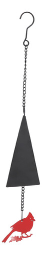 Campana De Viento Con Decoración Colgante De Hierro Con Form