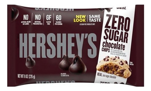 Hershey´s Chispas De Chocolate Sin Azucar 226grs.