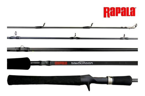 Vara Rapala Blackmoon 5'8  1,73m 8-14 Lbs - Carretilha