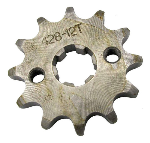 12t Dientes 17 Mm 428 Cadena Rueda Dentada Delantera Cog Pit