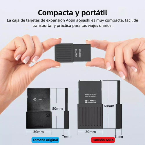 Adaptador Tarjeta De Expansión Para Xbox Series S/x Externo ZWD 001 1 GB