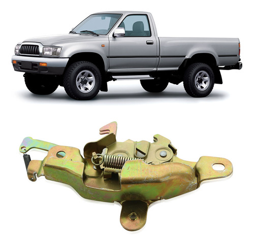 Fechadura Capô Hilux 1997 A 2005 Sem Sensor Cabine Simples