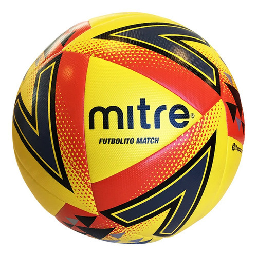 Balon Futbolito Futbol 7 N° 5 Mitre Match Bote Medio / Bajo Color Amarillo N° 5