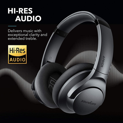 Auriculare Soundcore Life Q20, Negro/40hs De Uso/bluetooth