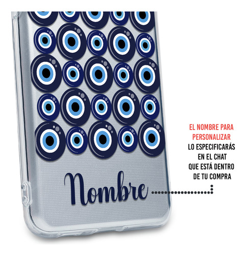 Funda Para Huawei Ojo Turco Personalizada Con Nombres