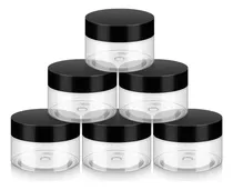 Comprar A 20pcs 30ml Tarros De Plástico Con Tapa Envases Cosméticos