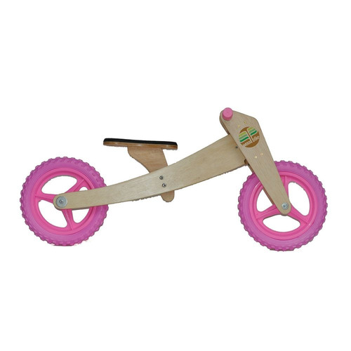 Imagem 6 de 7 de Kit Bicicleta Equilíbrio Triciclo 1-5 Anos Woodbike 3 Em 1