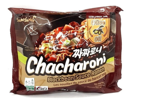 Fideos Ramen Con Poroto Negro 140 Gr - Origen Koreano