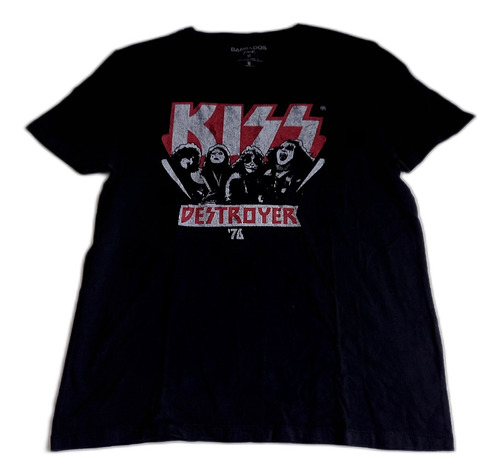 Kiss Destroyer 76 Polera Talla M 