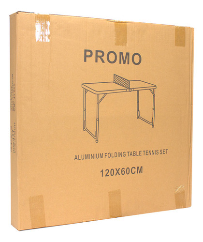 Mesa De Mini Ping-pong Plegable 120 X 60 X 70 Cm. (extendida