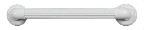 Barra de soporte recta de PVC de 40 cm para personas mayores y discapacitadas, color blanco Astra