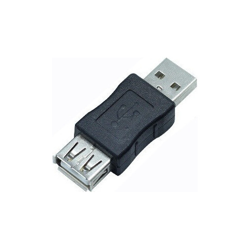 Convertidor Usb Normal Hembra A Macho 2.0 6cms