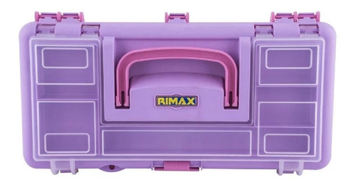 Set X 2 Caja Organizadora Vanity Lila X 12 L Rimax