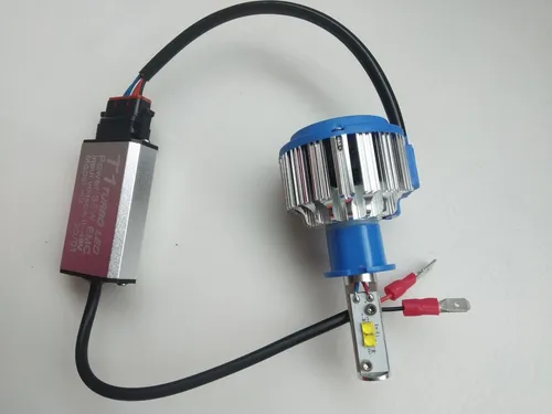 Bombillo Led H3 Pro-turbo 16000lumens Con Regulador