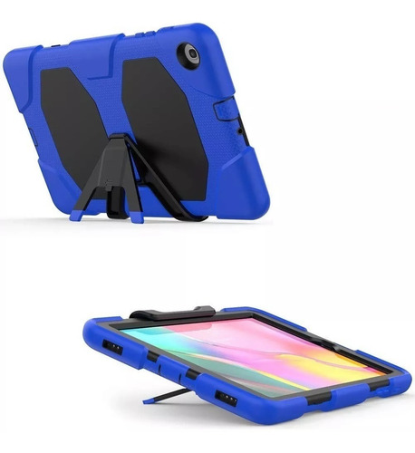 Funda Uso Rudo Samsung Galaxy Tab A 10.1 2019 Sm-t510 T515 Color Azul
