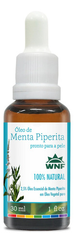 Óleo De Menta Piperita Pronto Para Pele 30ml Wnf