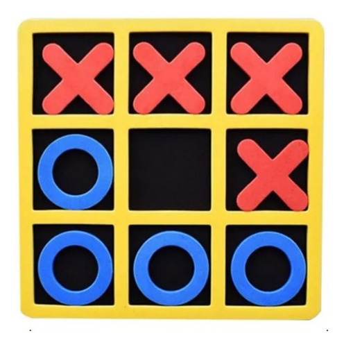 Gato Juego De Mesa De Foamy Tic Tac Toe Portatil