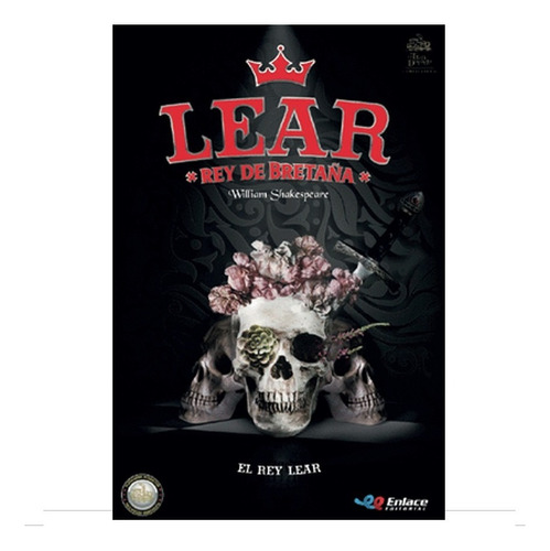 Lear. Rey De Bretaña: Lear. Rey De Bretaña, De  William Shakespeare. Enlace Editorial Sas, Tapa Blanda, Edición 1 En Español, 2021