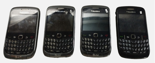 Lote 4 Teléfonos Celular Blackberry Curve 9300 8520